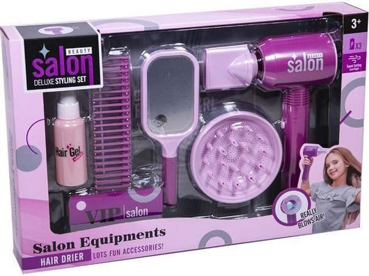 Σετ Παιχνίδια Κομμωτικής Σεσουάρ Μαλλιών Αξεσουάρ για 3+ Ετών