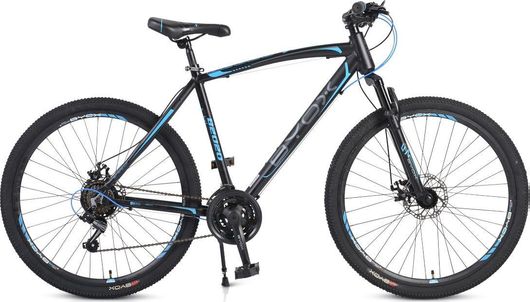Mountain Bike Byox B 27.5" 2020 με 21 Ταχύτητες & Μηχανικά Δισκόφρενα Μαύρο
