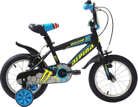 Παιδικό Ποδήλατo BMX Alpina Beleno 16" 2022 Μαύρο