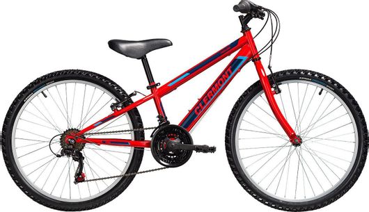 Παιδικό Mountain Bike Clermont Freeland Simplex 24" 18 Ταχυτήτων 2022 Κόκκινο