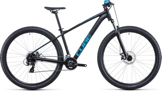Mountain Bike Cube Aim 29" 2022 με Ταχύτητες & Μηχανικά Δισκόφρενα Μαύρο