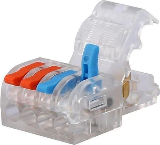 Κλέμα Κλέφτης 2 / 4 Θέσεων 0.20-2.5mm 32A 250V