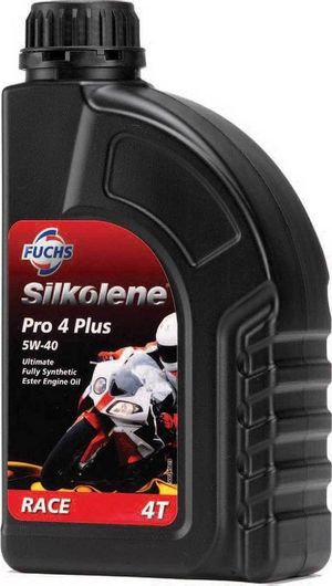 Λάδι / Λιπαντικό Μοτοσυκλέτας Fuchs Silkolene Pro 4 Plus Race 5W-40 1lt