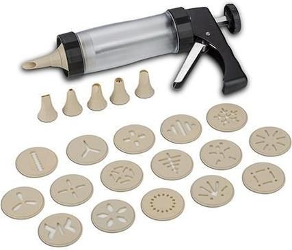 Μπισκοτομηχανή Nava Misty Σετ 23τμχ Inox