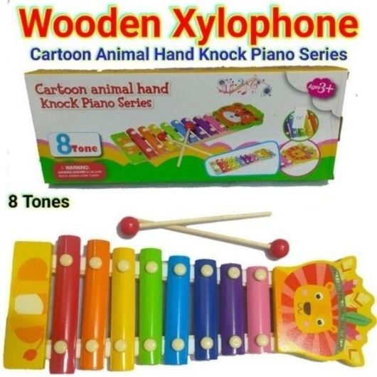 Ξυλόφωνο Ξύλινο Λιονταράκι για 3+ Ετών