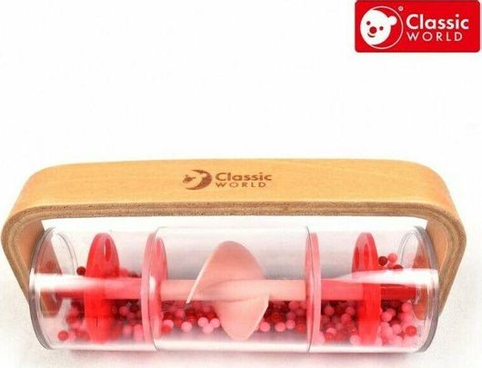 Κρουστό Classic World Ξύλινο Rainmaker για 18+ Μηνών