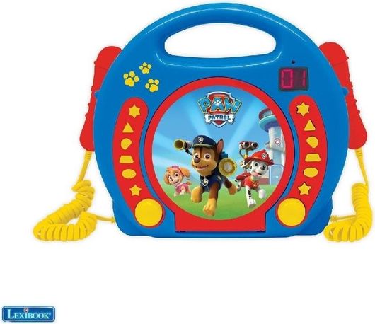 CD Player & Καραόκε Lexibook Paw Patrol Φορητό για 3+ Ετών