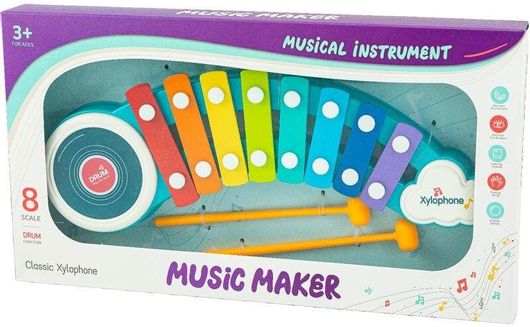 Μεταλλόφωνο Gounaridis Toys με 8 Νότες 38cm