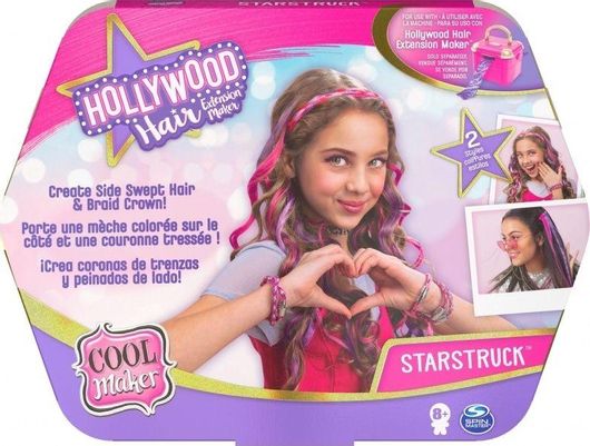 Παιχνίδι Κομμωτικής Spin Master Cool Hollywood Hair Extension Maker Startruck για 8+ Ετών
