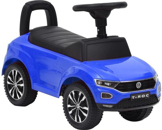 Περπατούρα vidaXL Αυτοκίνητο Volkswagen T-Roc Μπλε για 12+ Μηνών