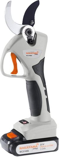 Ψαλίδι Κλαδέματος Nakayama Μπαταρίας 21V / 2Ah με Μέγιστη Διάμετρο Κοπής 40mm Σετ EC1400