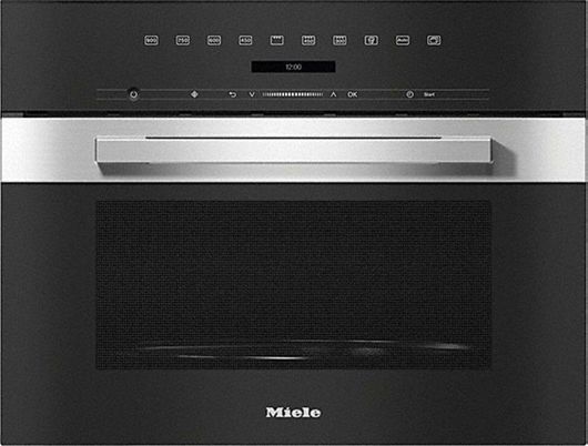 Miele M 7244 TC Εντοιχιζόμενος Φούρνος Μικροκυμάτων με Grill 46lt Μαύρος