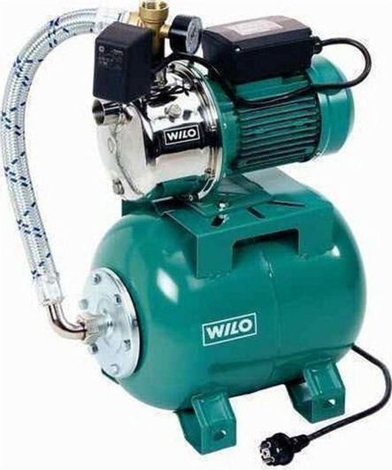 Πιεστικό Συγκρότημα Νερού Wilo ΗWJ 203 / 18 Μονοβάθμιο Μονοφασικό με Δοχείο 25 Λίτρων 1hp