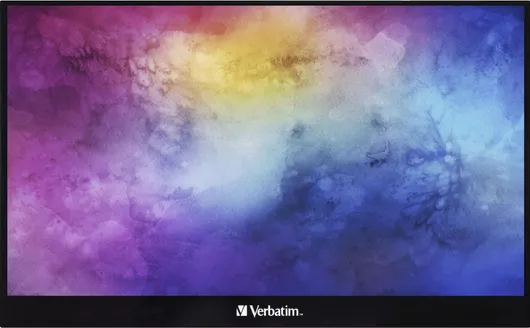 Οθόνη Υπολογιστή Verbatim PMT-17 IPS HDR Touch Φορητή 17.3" FHD 1920x1080 με Χρόνο Απόκρισης 6ms GTG