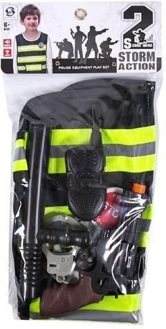 Αποκριάτικο Αξεσουάρ Σετ Αστυνομικού με Αξεσουάρ για 6+ Ετών