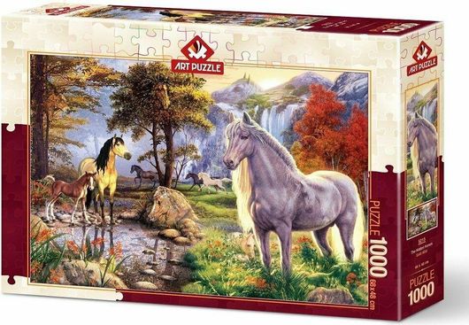 Puzzle Τα Κρυμμένα Άλογα 2D 1000 Κομμάτια