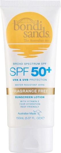 Αντηλιακή Λοσιόν Προσώπου Bondi Sands Sunscreen Αδιάβροχη SPF50 150ml