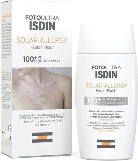 Αντηλιακή Κρέμα Προσώπου Isdin Solar Allergy SPF100 50ml