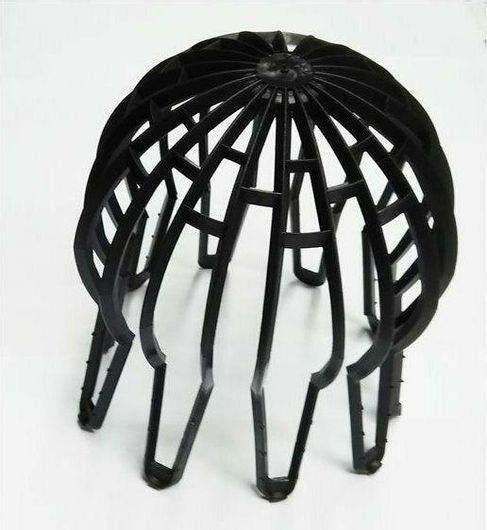 Συλλέκτης Φύλλων Πλαστικός 12.05.0501 Μαύρο