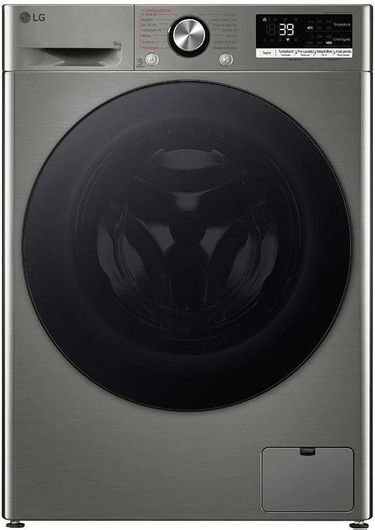 Πλυντήριο Ρούχων LG F4R7009TSSB 9kg 1400 Στροφών 85x60x56.5cm Ασημί