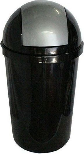 Επαγγελματικός Κάδος Απορριμμάτων Viomes 315-02 Πλαστικός 60lt Μαύρο