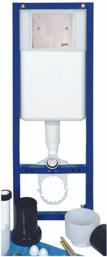 Καζανάκι Siamp Εντοιχιζόμενο Πλαστικό Ορθογώνιο Χαμηλής Πίεσης