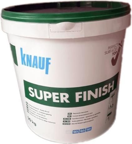 Στόκος Knauf Super Finish Γενικής Χρήσης Έτοιμος 6kg Λευκό