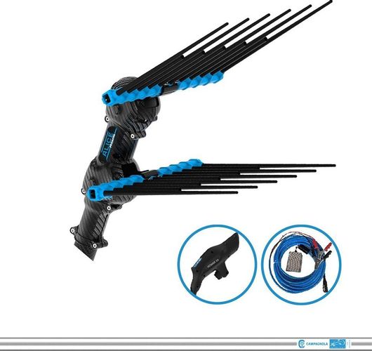 Ελαιοραβδιστικό Campagnola Alice Eco RS2 Μπαταρίας Χτένα 350W με Σταθερό Κοντάρι 2m & Βάρος 2.83kg