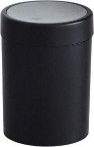 Επαγγελματικός Κάδος Απορριμμάτων Πλαστικός 7lt Μαύρο