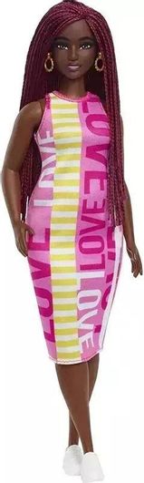 Κούκλα MattelBarbie Fashionistas με Μίντι Φουστάνι 32cm για 3+ Ετών