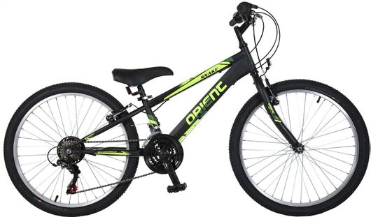 Ποδήλατo Orient Snake 24" 2021 Mountain Bike Μαύρο / Πράσινο