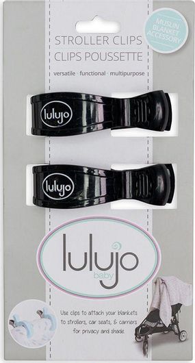 Clips Καροτσιού Lulujo Μαύρο