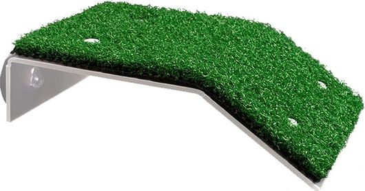 Αξεσουάρ για Ενυδρείου Ερπετών Tpster Εξέδρα Χελωνιέρας 16x8x5cm Πράσινο