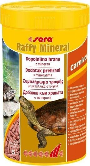 Συμπλήρωμα Τροφής για Χελώνες Sera Raffy Mineral με Μεταλλικά Στοιχεία 1000ml
