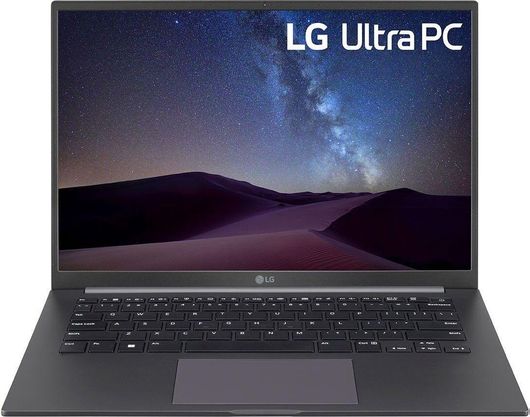 Laptop LG Ultra 14" IPS Ryzen 5-5625U / 8GB / 512GB SSD / W11 Pro Charcoal Grey US Keyboard