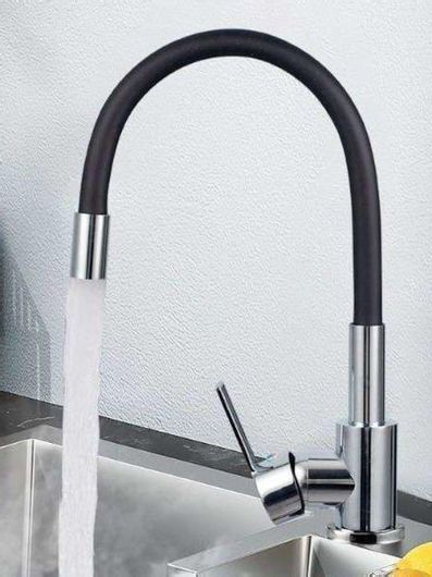 Μπαταρία Κουζίνας Πάγκου με Εύκαμπτο Ρουξούνι