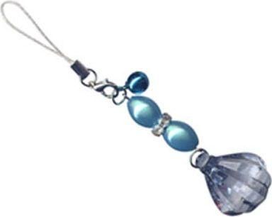 Κορδόνι Κινητού Αερόστατο Κρύσταλλος σε Γαλάζιο