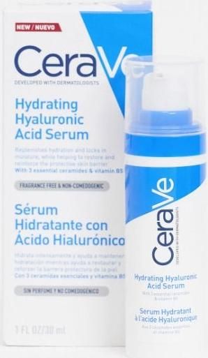 Serum Προσώπου CeraVe Hydrating Καταπραϋντικό & Ενυδατικό με Υαλουρονικό Οξύ & Βιταμίνη B5 30ml