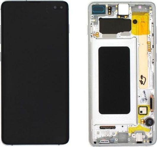 Οθόνη Κινητού Samsung για Galaxy S10 Plus Prism White