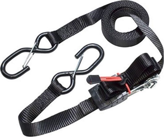 Ιμάντας Αποσκευών Αυτοκινήτου Master Lock 3066DAT 425cm με Καστάνια για Φορτία έως 400kg 2τμχ Μαύρο