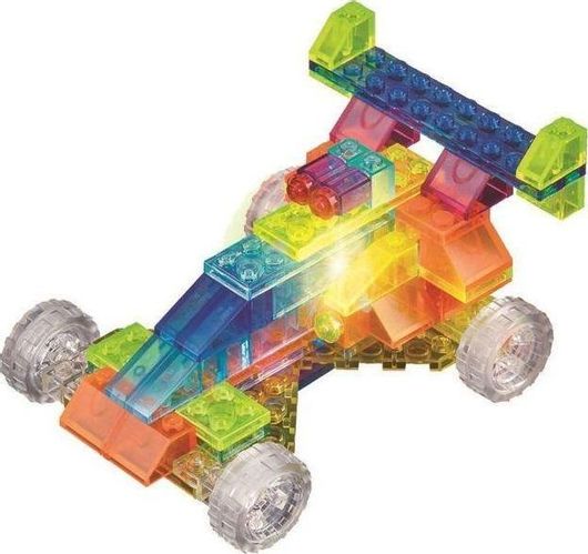 Τουβλάκια LED Racing Car Σετ 74τμχ για 3+ Ετών