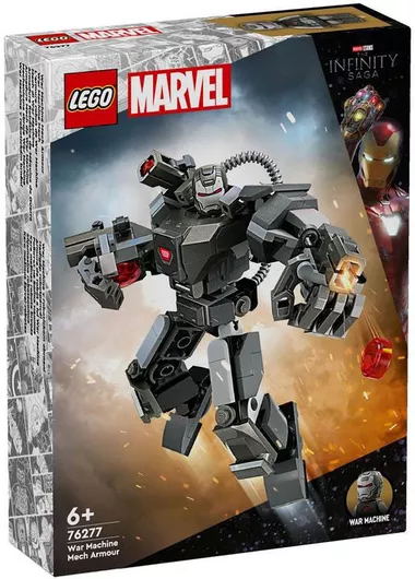 Lego Super Heroes: War Machine Mech Armor για 6+ Ετών #76277