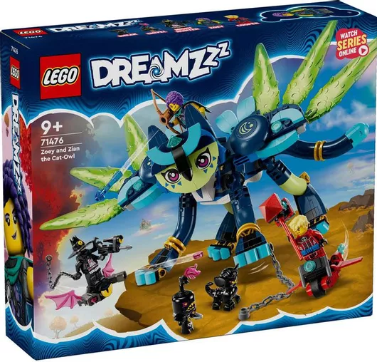 Lego DREAMZzz: Zoey And Zian The Cat-owl για 9+ Ετών #71476