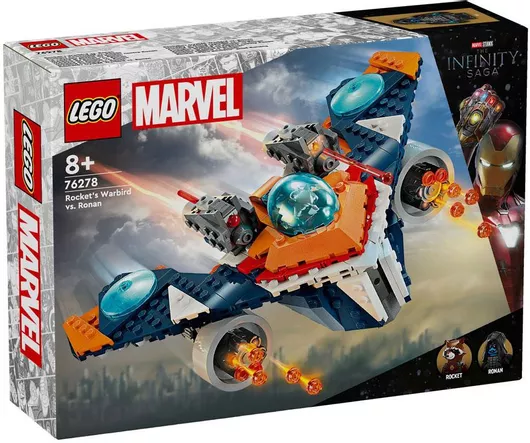 Lego Super Heroes: Rocket's Warbird Vs. Ronan για 8+ Ετών #76278