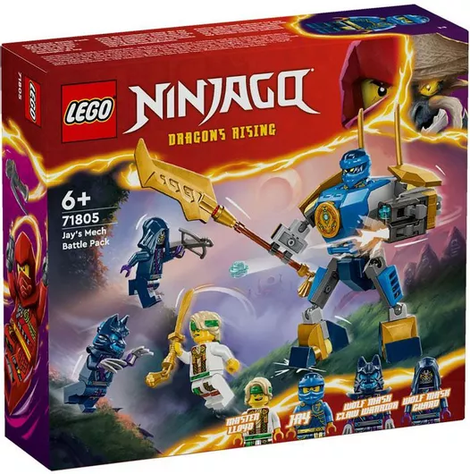 Lego Ninjago: Jay's Mech Battle Pack για 6+ Ετών #71805