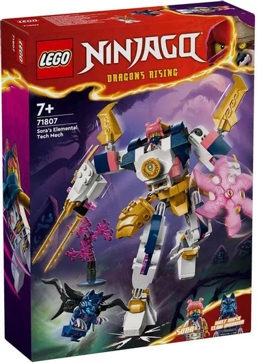 Lego Ninjago: Sora's Elemental Tech Mech για 7+ Ετών #71807