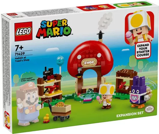 Lego Super Mario: Nabbit At Toad's Shop Expansion Set για 7+ Ετών #71429