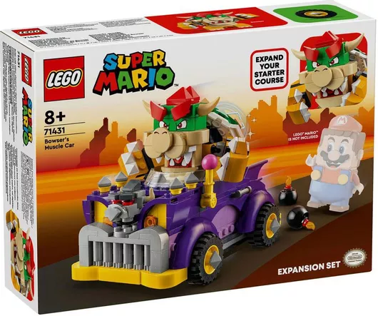 Lego Super Mario: Bowser’s Muscle Car Expansion Set για 8+ Ετών #71431