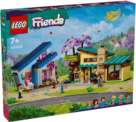 Lego Friends: Olly Paisley's Family Houses για 7+ Ετών #42620