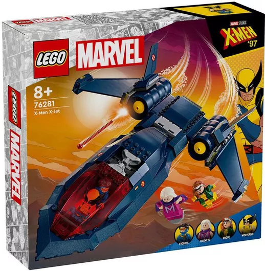 Lego Super Heroes: X-men X-jet για 8+ Ετών #76281